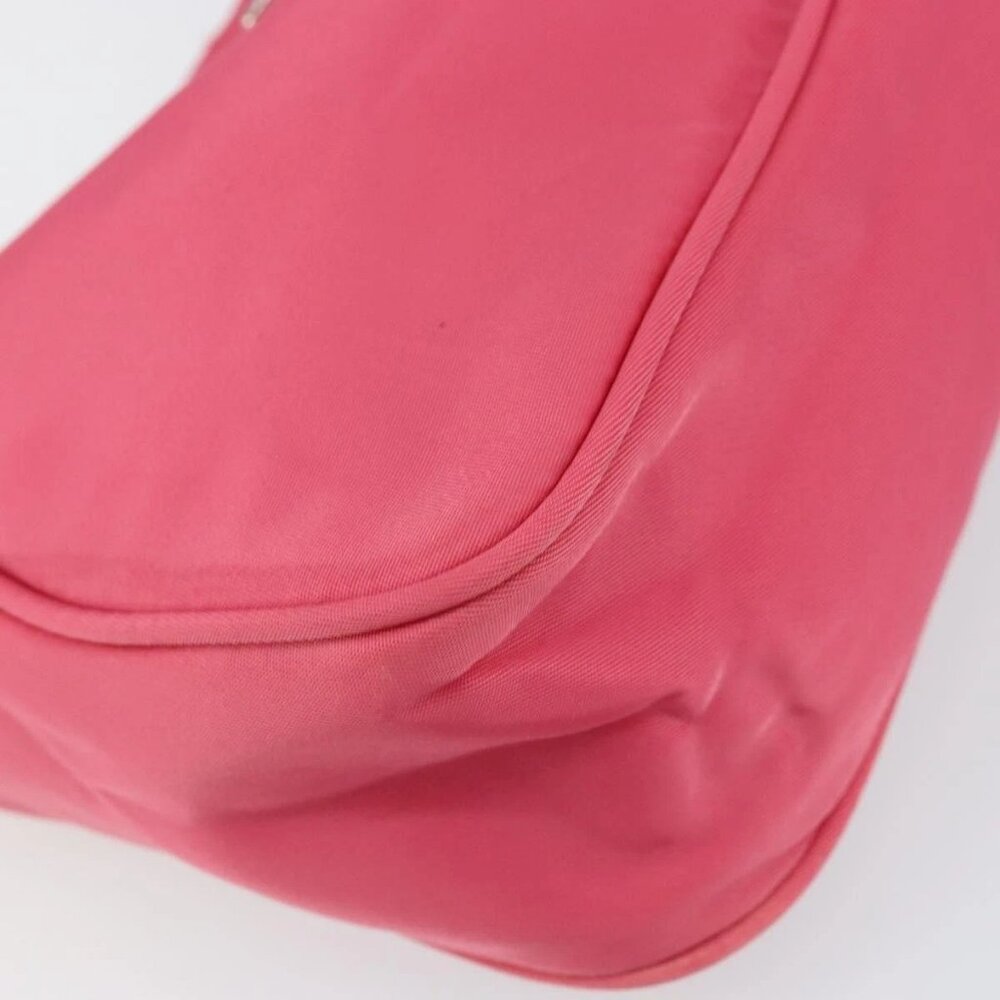 PRADA Hand Pouch Nylon Pink Auth 157315V - Picture 5 of 16